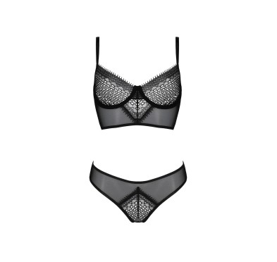 Bielizna-DENERYS SET black S/M